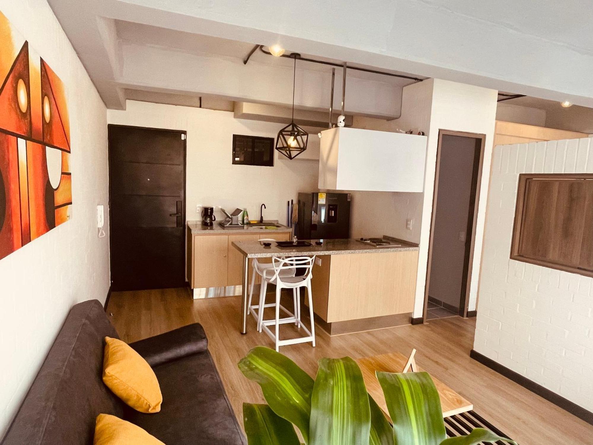 Aptopor606 - Encantador Tipo Loft - Chapinero - Wifi - Tv