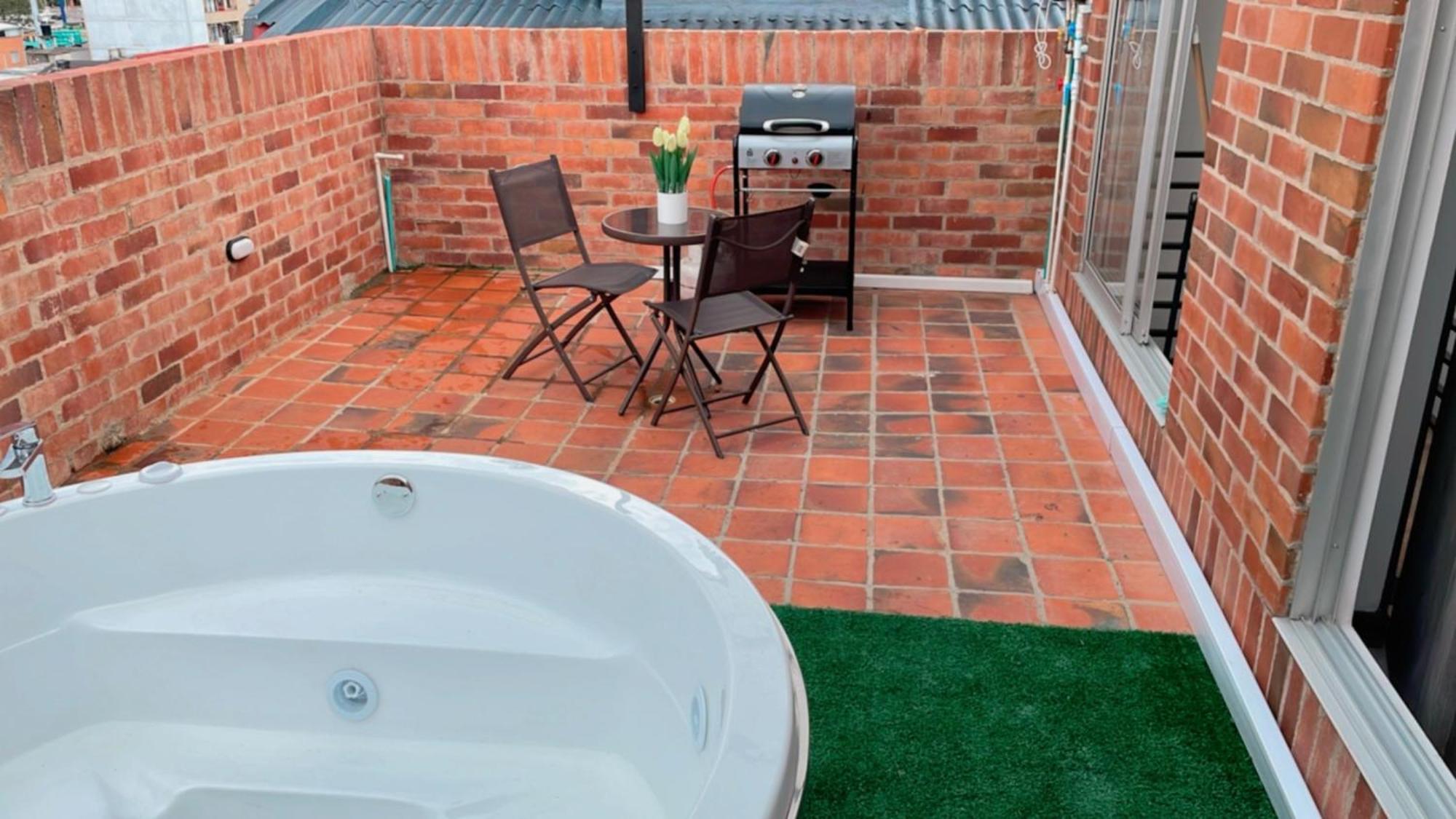 Pent House Jacuzzi Terraza Bbq Privado 1 Barrio Jvargas Apartment Bogota