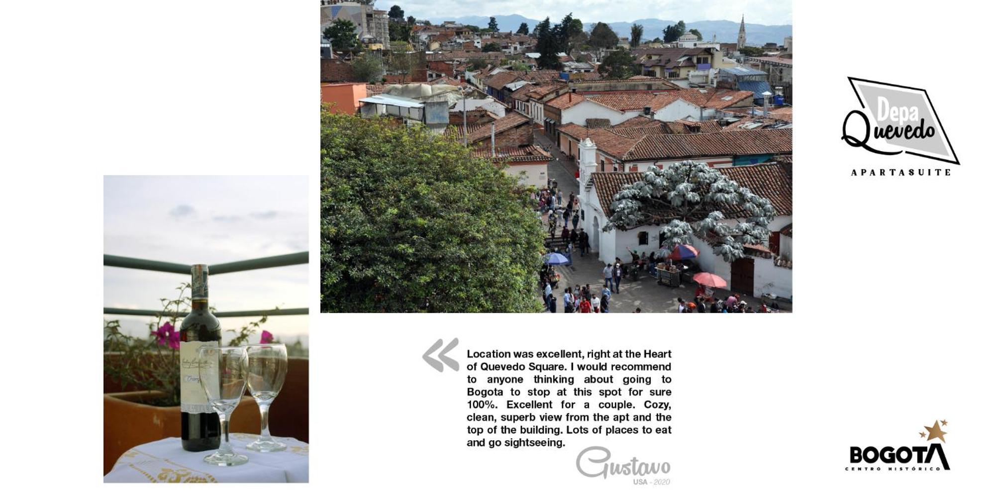 Depa Quevedo: Trendy Flat In Bogota's Historic Candelaria Apartment