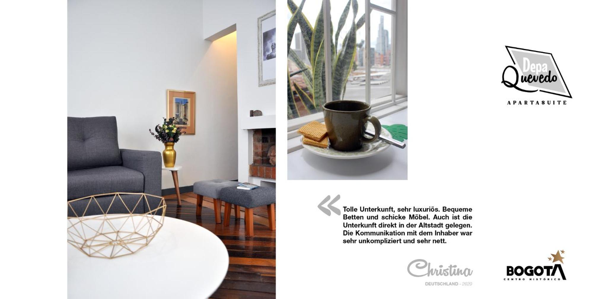 Depa Quevedo: Trendy Flat In Bogota's Historic Candelaria Bogota