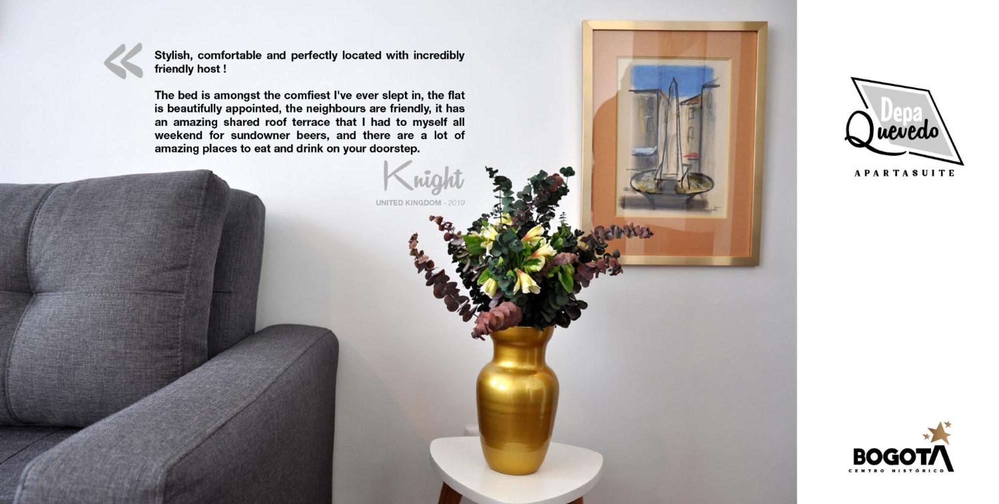 Depa Quevedo: Trendy Flat In Bogota's Historic Candelaria * Bogota