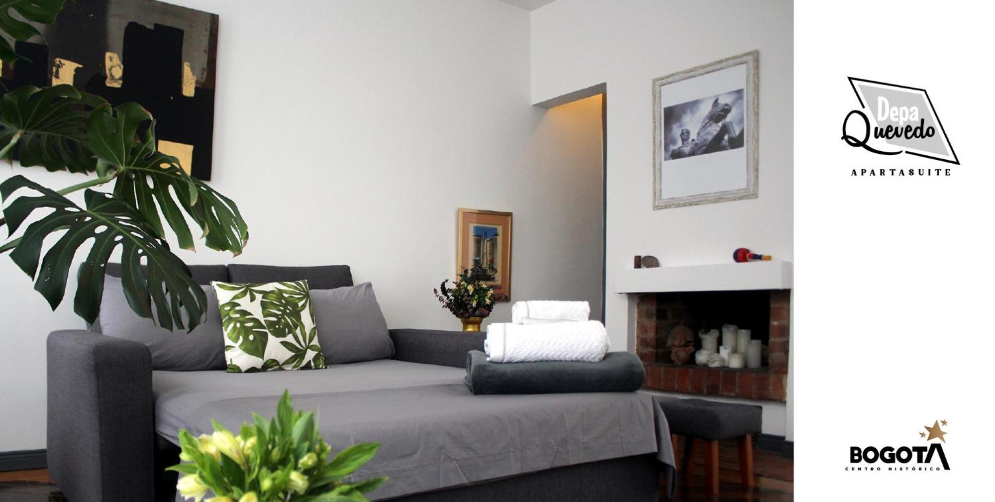 Depa Quevedo: Trendy Flat In Bogota's Historic Candelaria