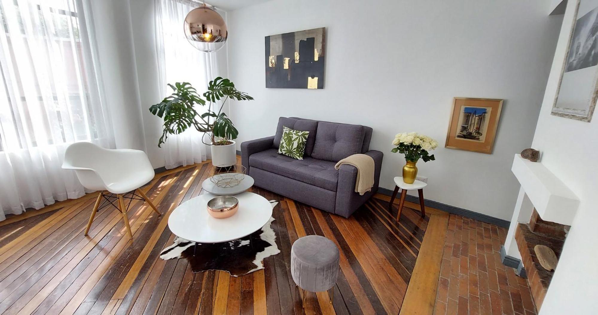 Depa Quevedo: Trendy Flat In Bogota's Historic Candelaria *
