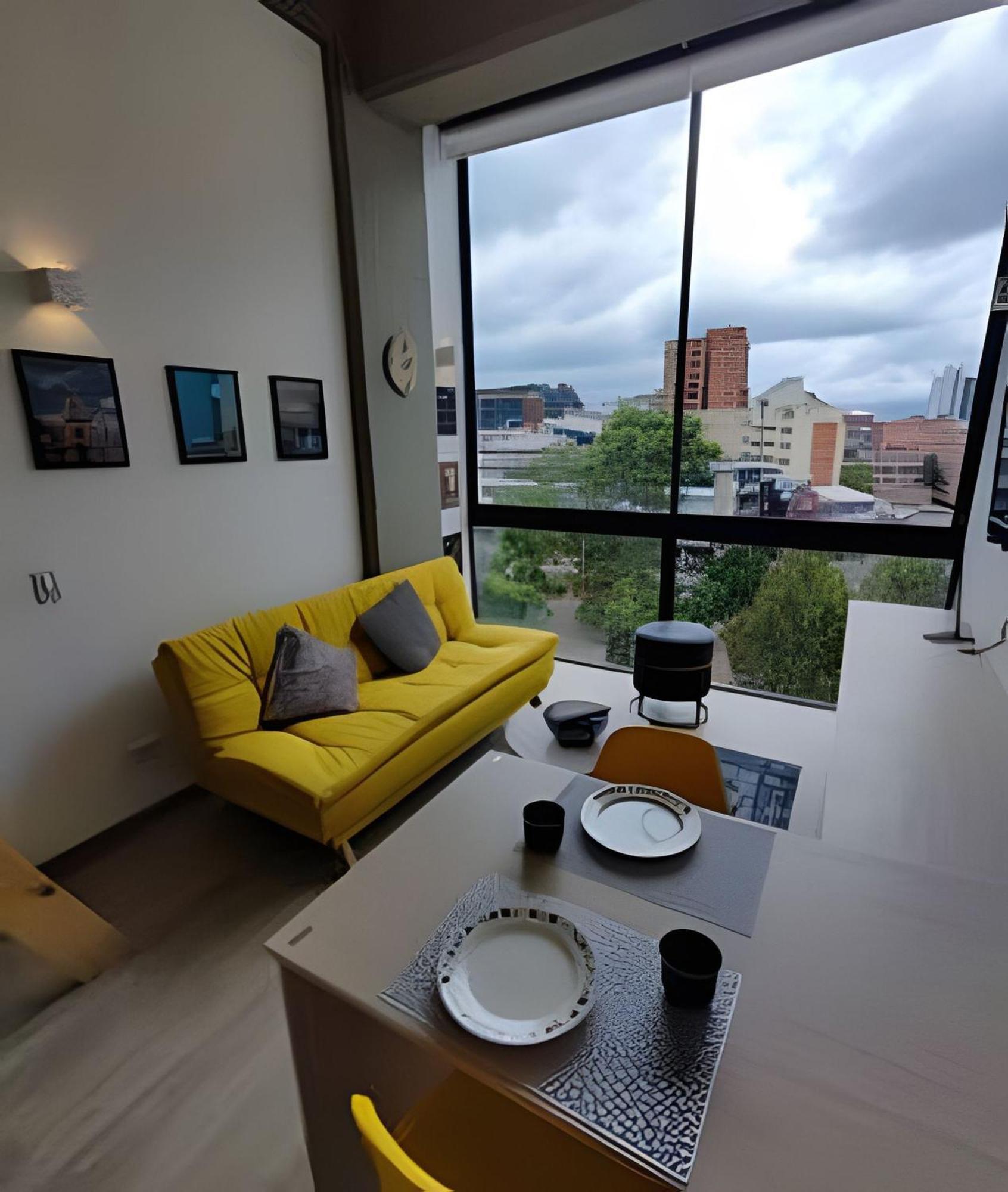 Loft Moderno Con Vista A Cerros En Chapinero Apartamento Bogotá