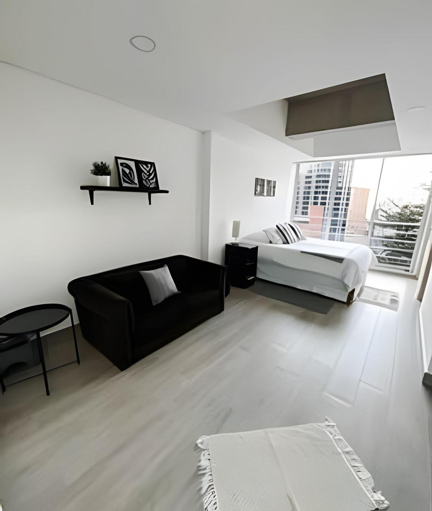 Loft Con Vista Al Centro Bogotano Con Balcon- 604 Apartment