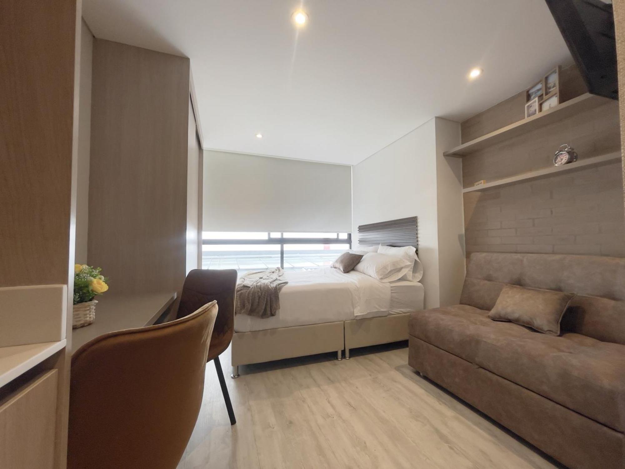 Nuevo Hermoso Y Confortable Loft En Cerca Aeropuerto, Embajada Americana, Corferias, Agora Apartment Bogota