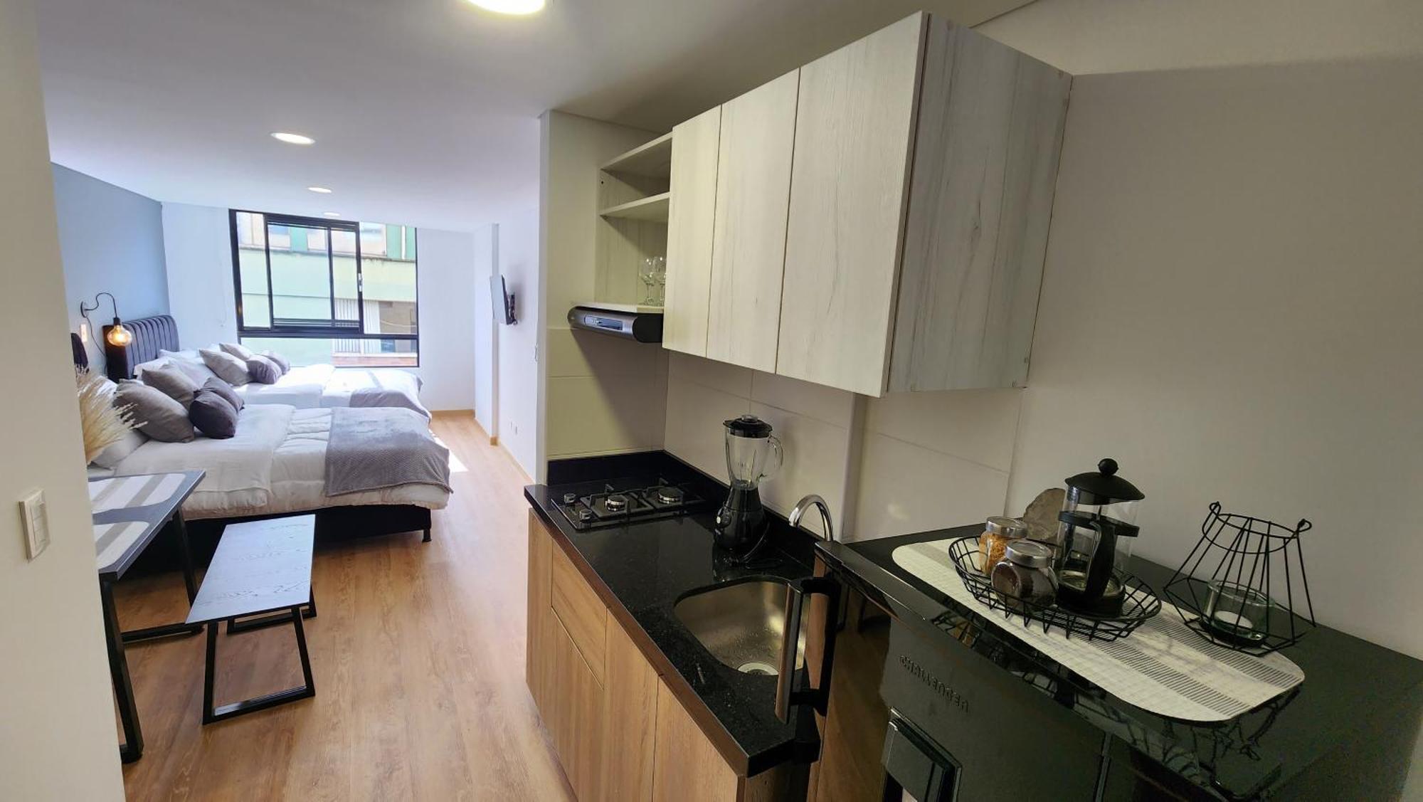 Apartment Acogedor Y Moderno Loft En Chapinero, *