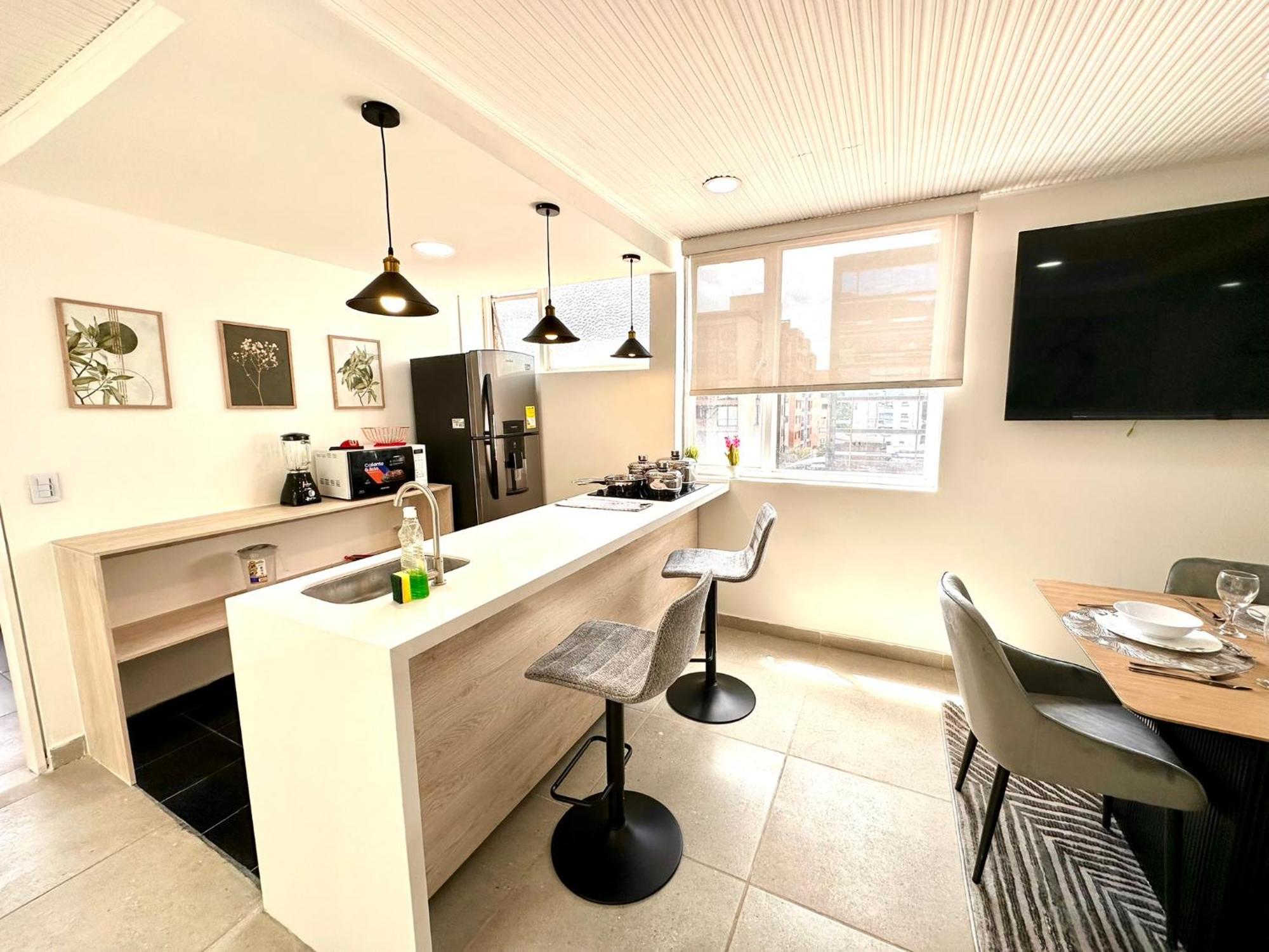 Espacio Ideal Grupos, Virrey Park, 3 King Size Apartment *