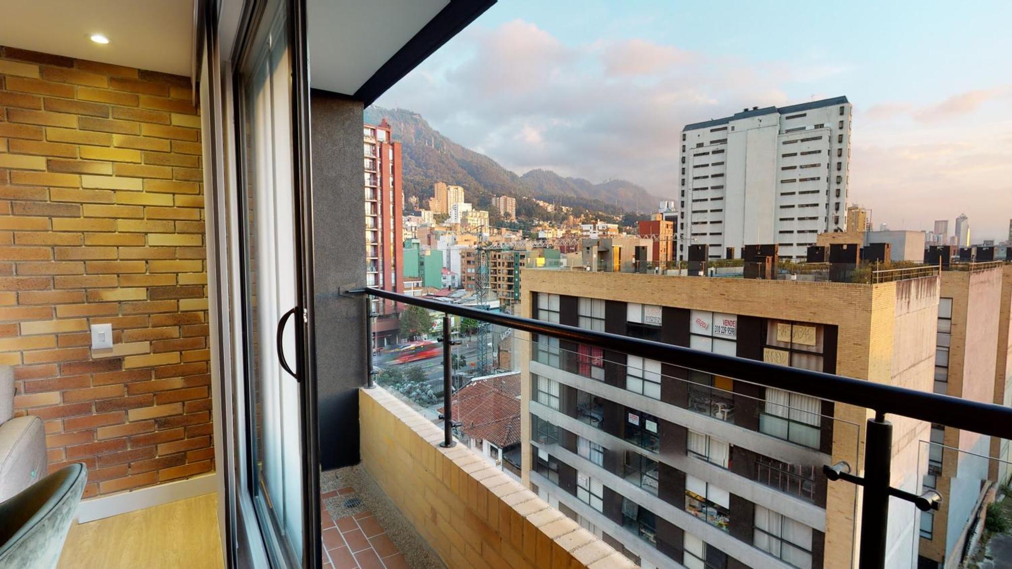 Apartment 812 Lotf Con Vista A Cerros En Chapinero Bogota
