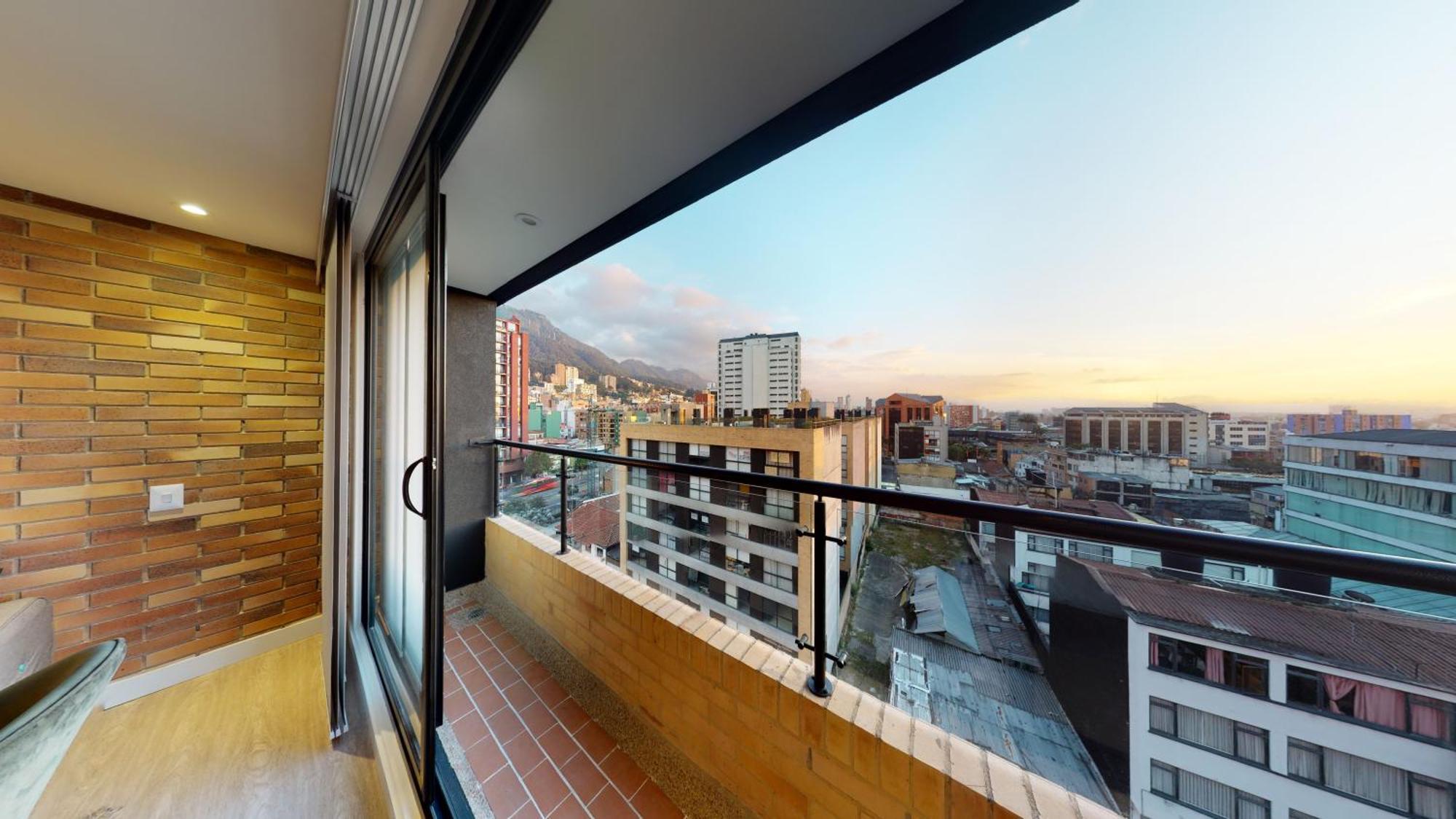 Apartment 812 Lotf Con Vista A Cerros En Chapinero