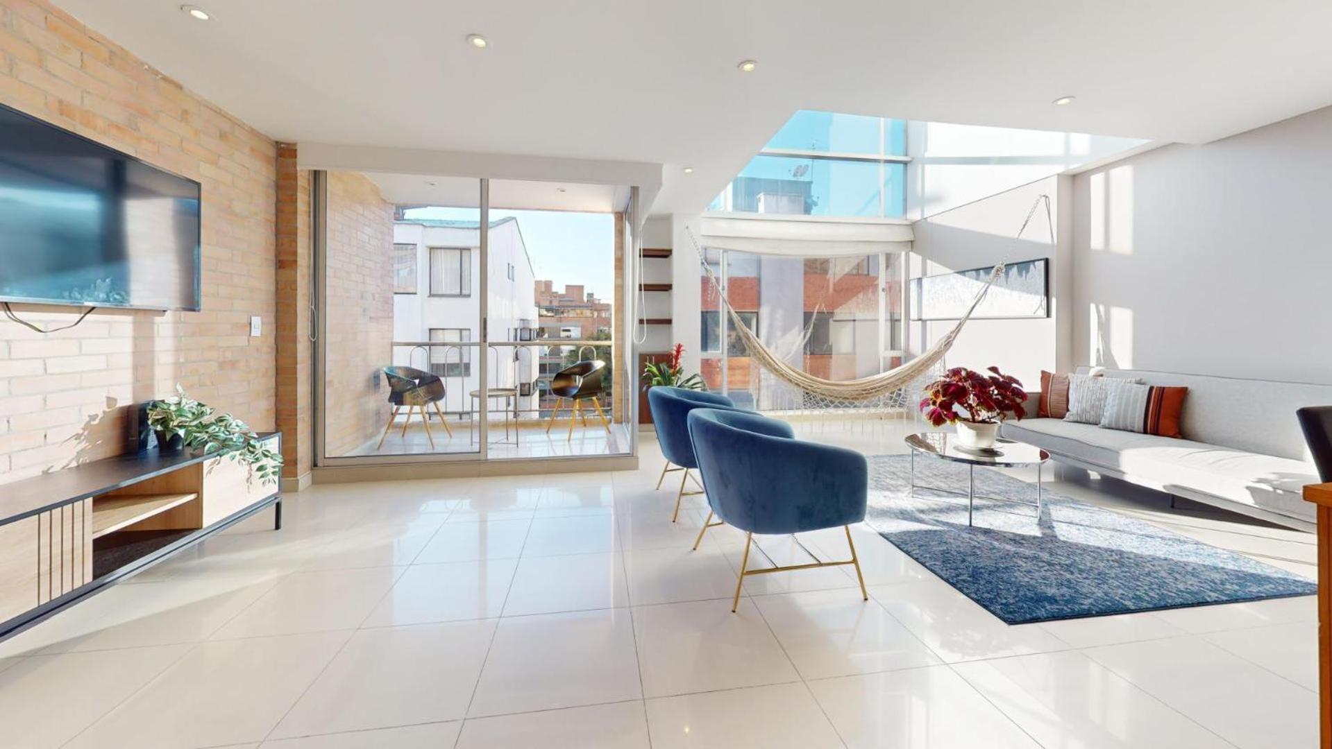 Apartamento Cm Living 3 Hab, Calle 109, Parking Gratis Bogotá