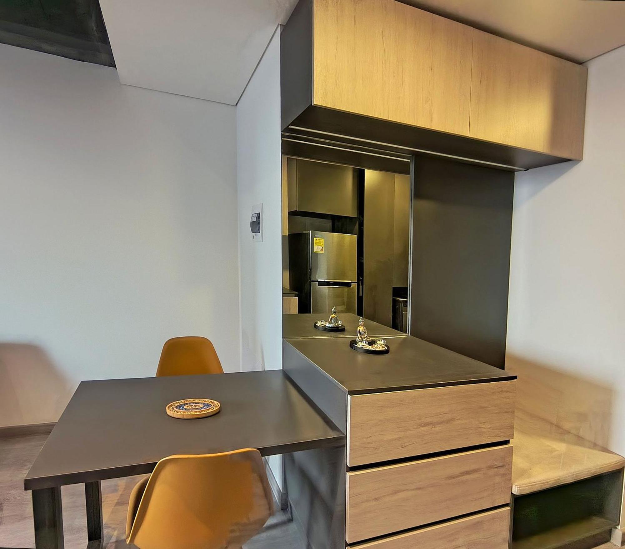 Apartment Loft Vista Urbana, Cama Queen, Wifi 350mg, Usaquen *