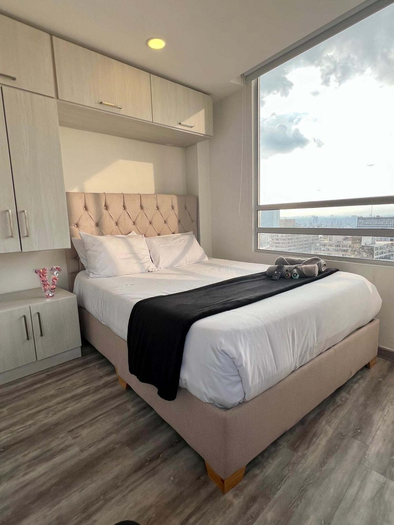 Con Terraza 360 Y Coworking En El Centro De Aparthotel Bogota