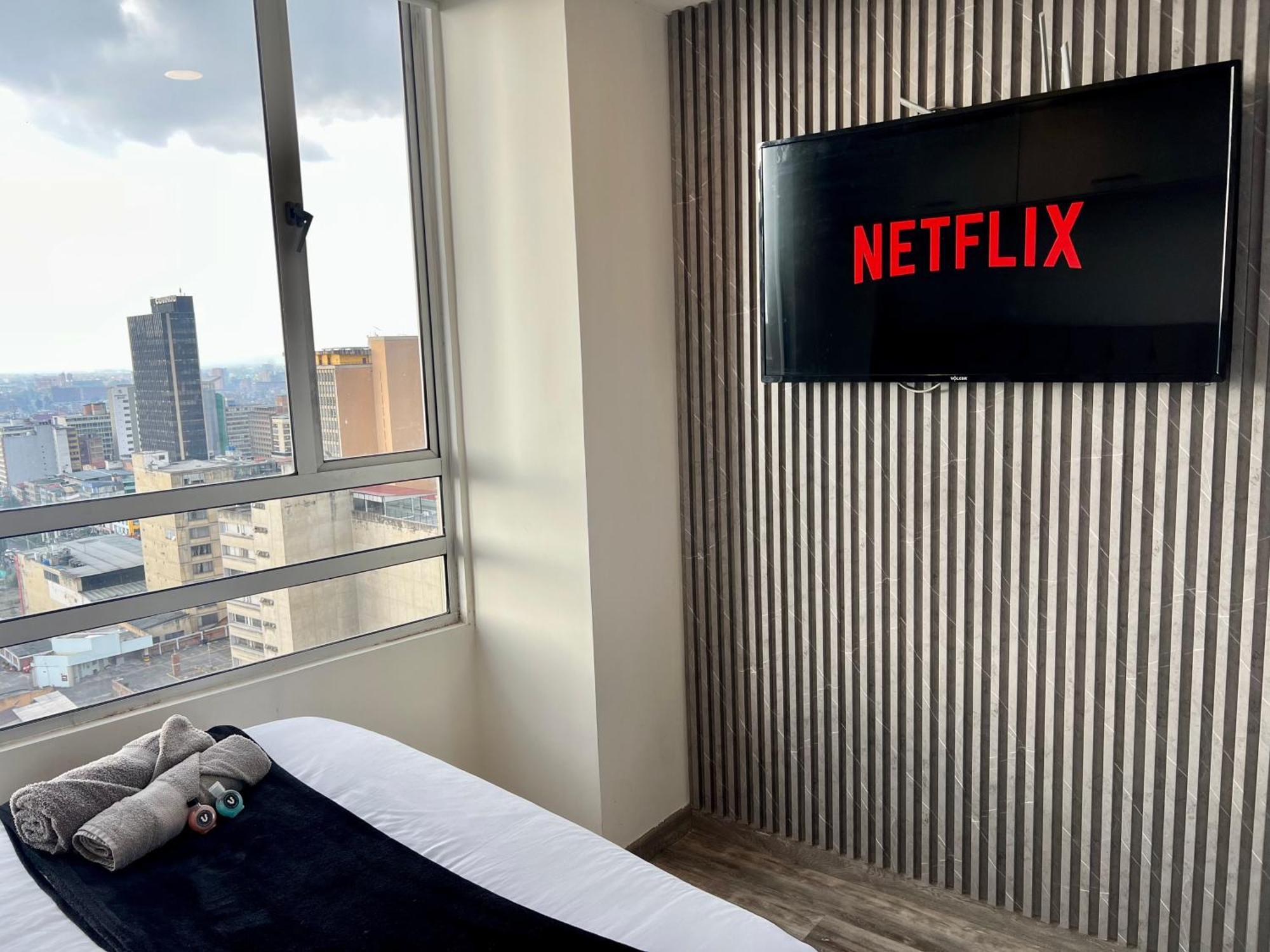 Con Terraza 360 Y Coworking En El Centro De Aparthotel Bogota