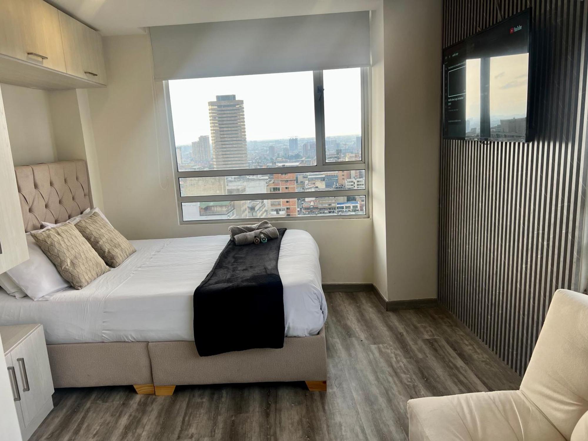 Aparthotel Con Terraza 360 Y Coworking En El Centro De