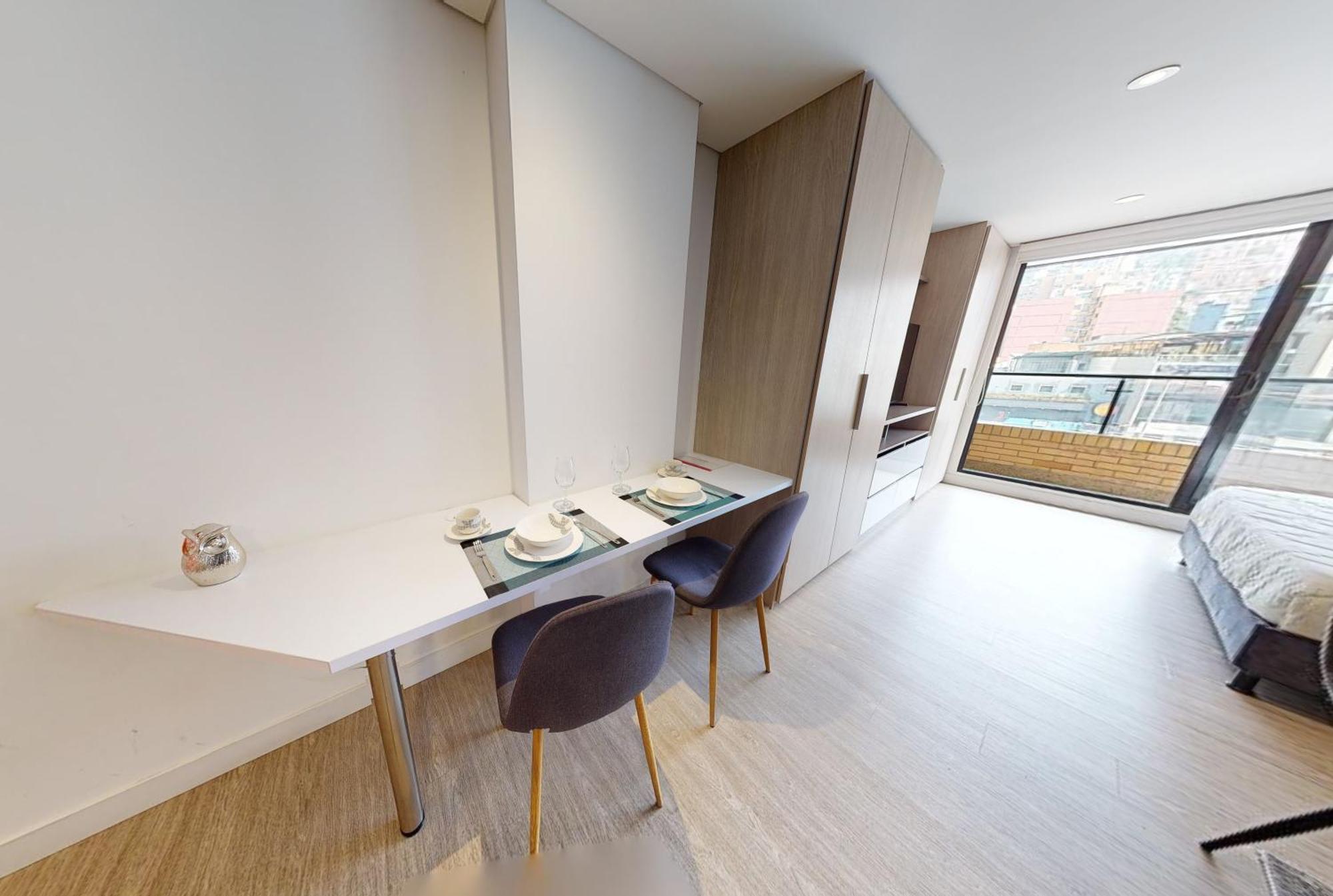 Apartment 507 Loft Con Vista A Cerros En Chapinero *