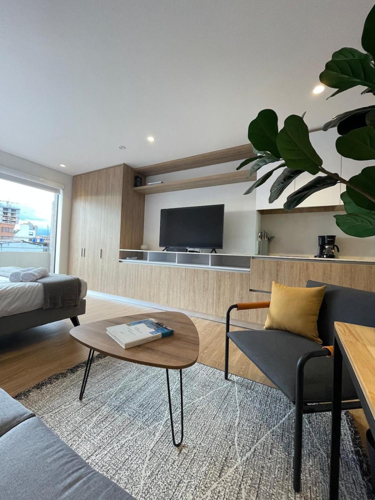 Modern With Terrace In Event Sector Apartment Bogota