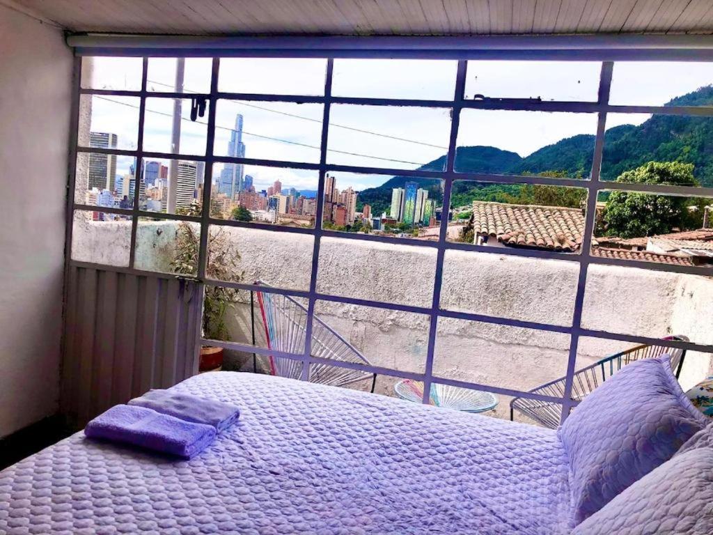 Casa De 2 Hab En La Candelaria Con Increible Vista Y Balcon Apartment Bogota