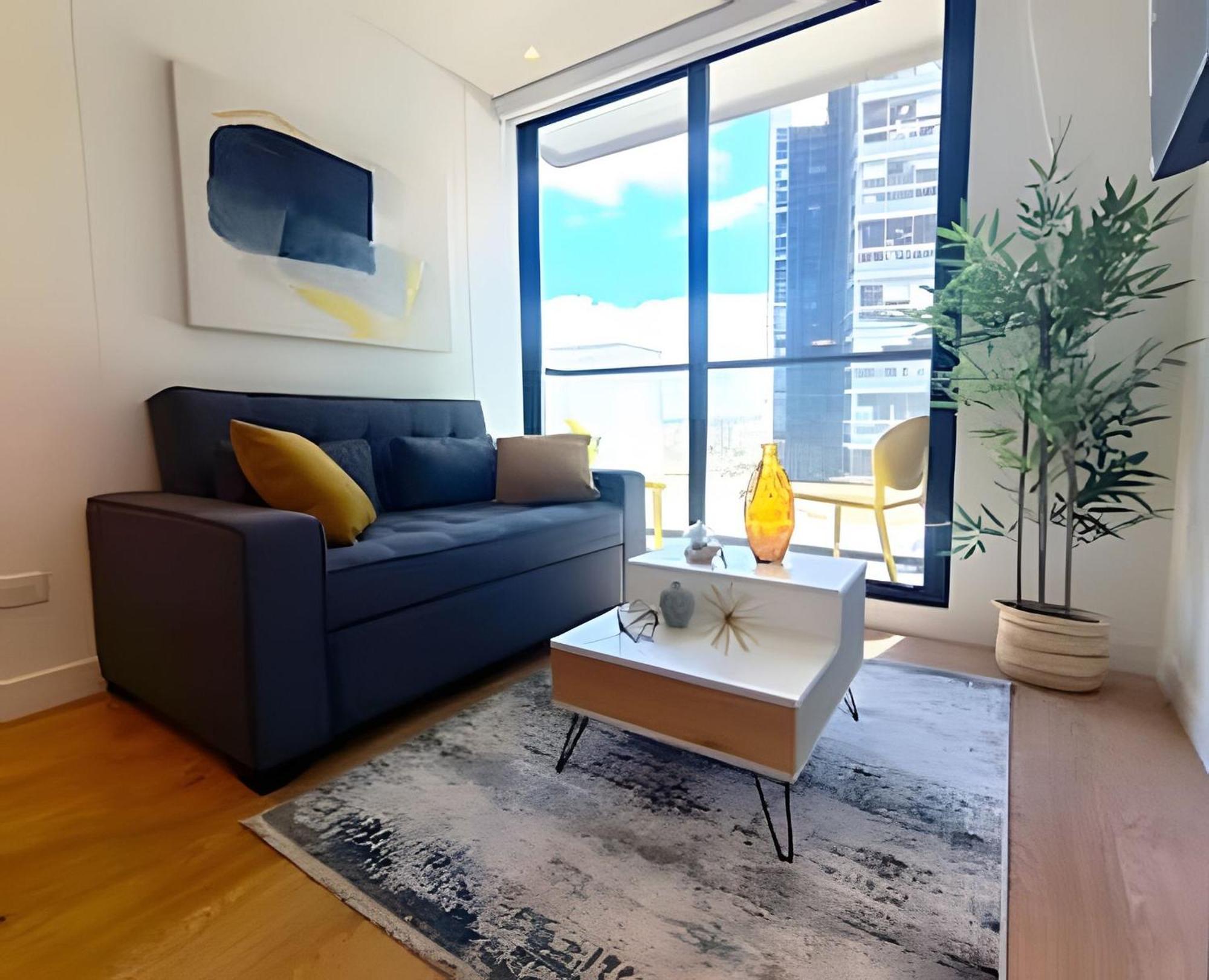 Apto 2 Hab, Balcon Privado, Parking, Wifi, Usaquen Apartment Bogota