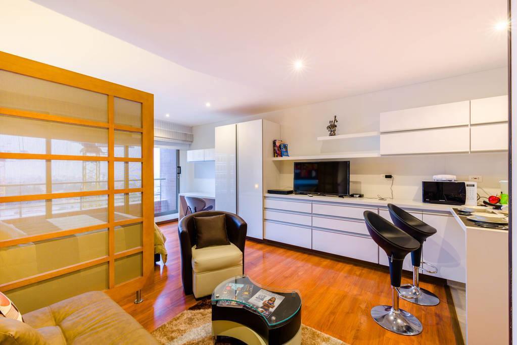 Amoblado Bogota, Wifi, Agua Caliente Apartamento