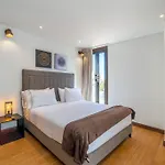 Stylish 2 Masters With Patio And View