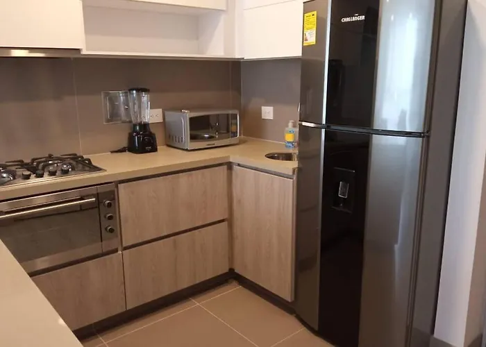 Apartaestudio Amoblado Para Estrenar Torre Barcelona - Centro Bogota