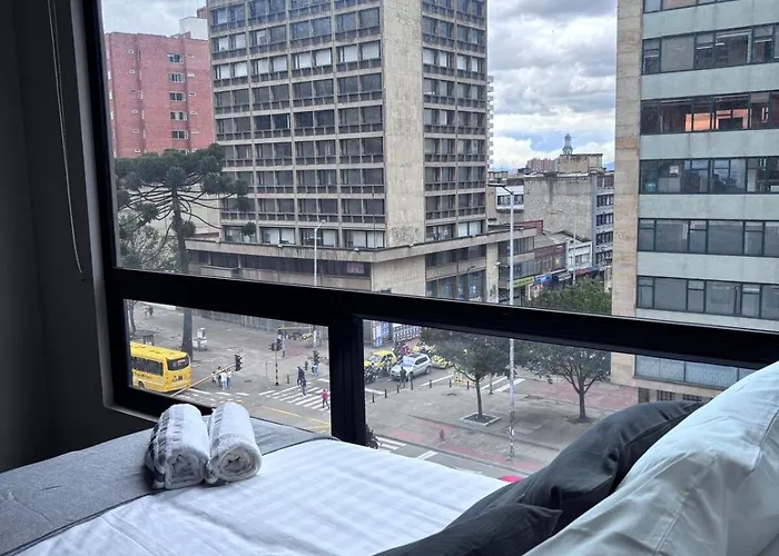 New And Modern Apartaestudio En Centro De Bogota