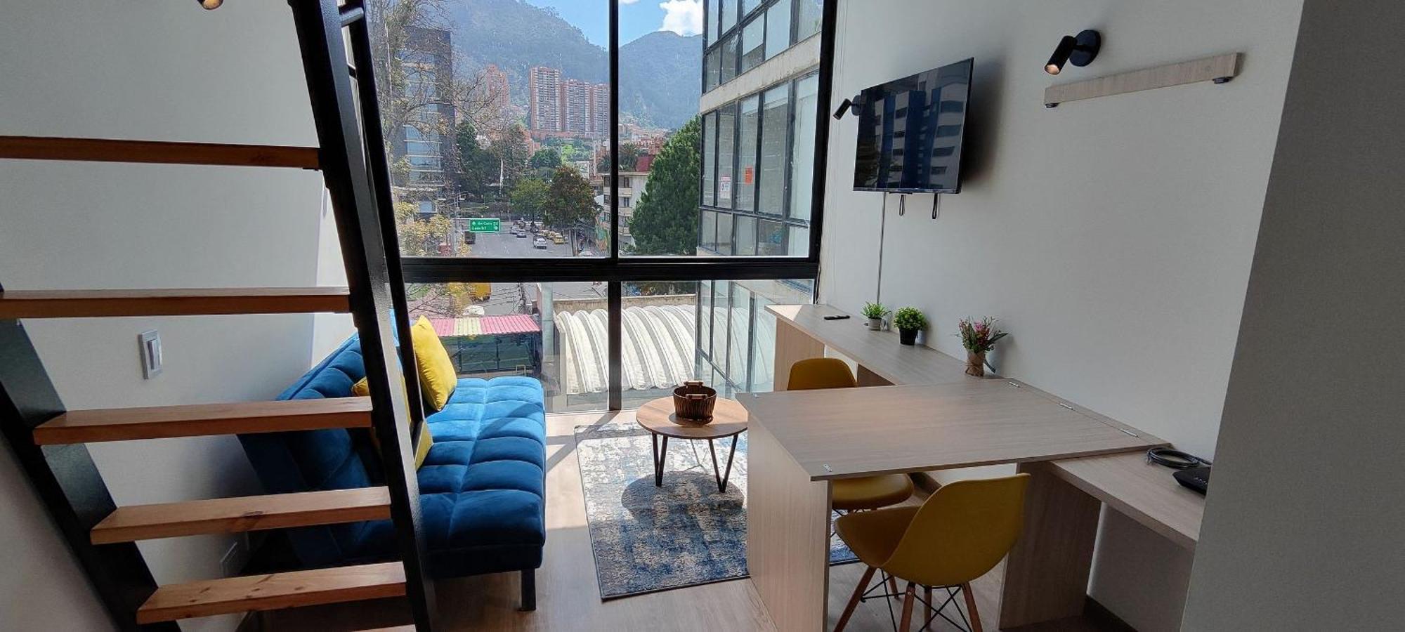Apartment Loft Con Vista A La Montana Bogota